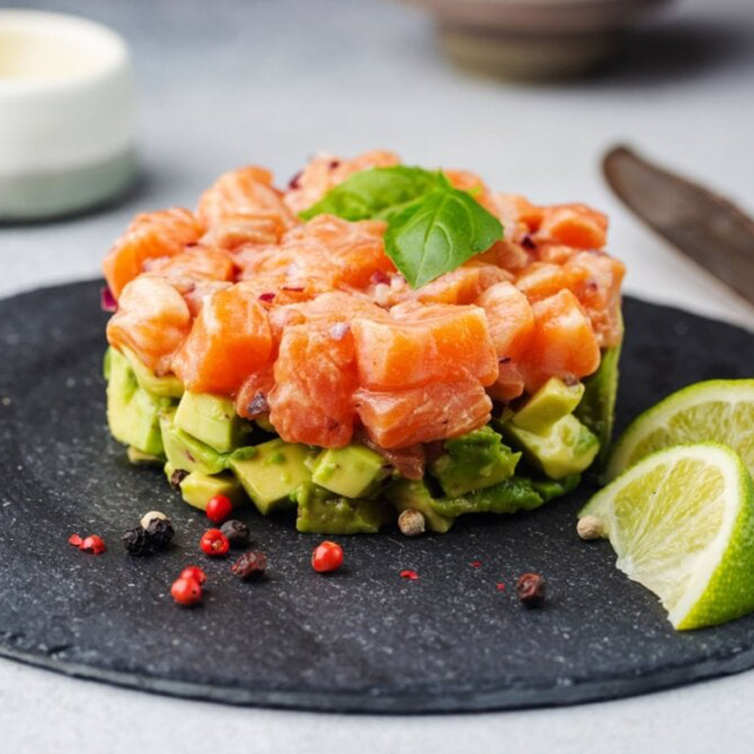 Tartar de Salmão com Avocado